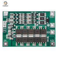 Foriot แผง40A แผ่นป้องกันพีซีบีแผงป้องกันแบตเตอรี่ลิเธียม Li-Ion แผ่นป้องกันแบตเตอรี่ลิเธียม3S 12V พร้อมการชาร์จแบบสมดุล