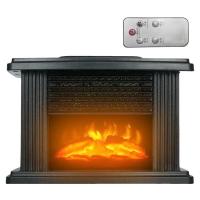 Fireplace Heater 1000W Mini Portable Electric Fireplaces Heater Accessories for Dining Room Study Room Living Room Bedroom Game Room designer