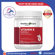 Vitamin E Healthy Care 500IU,200 viên 100% Hàng auth