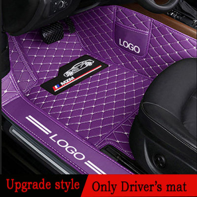 Leather Mat Pad Car Accessories Car Floor Mat For KIA Sportage R 2018 2019 Car Interior Accessories Waterproof Anti-dirty