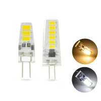 【⊕Good quality⊕】 gaqiugua6 โคมไฟหลอดไฟ Led G4 Dc12v 10x 3W 5W Led G4แสงแอลอีดีเปลี่ยนหลอดไฟ Cob โคมไฟระย้าฮาโลเจนคริสตัลบ้านศิลปะ