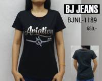 เสื้อยืดคอกลมผู้หญิง รุ่น BJNL-1189