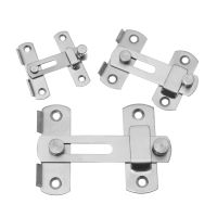 Guard Latch Bolt With Screws Sliding Window Door Lock Handle Stainless Steel Door Latch Home Safety Chain Door Home Hardware