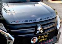 ตัวอักษรติดฝากระโปรง สำหรับ Mitsubishi Pajero Sport 2015