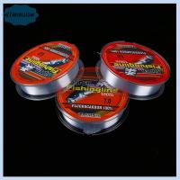 ELLENOUISE 100m 100% Fluorocarbon ทนทาน ตกปลา สายเชือกแข็งแรง เส้นใยเดี่ยว สายการประมง ไนลอน PA ลวดเชื่อม