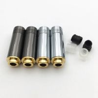 ▤♕ 4Pcs 4.4mm 5 Pole Balanced Stereo Jack Earphone Female Socket 4.4 Audio Plug DIY Soldering Wire HIFI Connector for Headphone