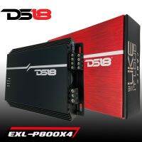 [ ลดพิเศษ ]พาวเวอร์แอมป์รถยนต์ DS18 รุ่นEXL-P800X4 แอมป์เกาหลี 4ชาแนลขับลำโพงกลางแหลมให้เสียงดังอย่างมีคุณภาพแนวSQL