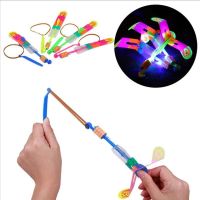 【CW】 10/pcs Led Lighting Up Flying slingshot Xmas light Quickly fast catapult