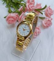 นาฬิกา Casio รุ่น LTP-1170N-7A นาฬิกาข้อมือผู้หญิงสายแสตนเลสสีทอง หน้าปัดสีขาว สุดหรู - ของแท้ 100% รับประกันสินค้า 1 ปีเต็ม