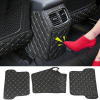 Auto Back Rear Seat Armrest Box Air Outlet Covers Pad For Hyundai Tucson TL 2015 -2019 Anti-Kick Mat Protector Car Accessories