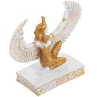 Earth Exquisite Egypt Decor Resin Egyptian Goddess Statue Desktop Adornment Ornament Craft Figurine Decoration The Office