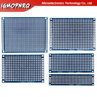 【YD】 1pcs Double-Sided Protoboard Breadboard Board 2x8cm 3x7cm 4x6cm 5x7cm 7x9cm 2.54mm