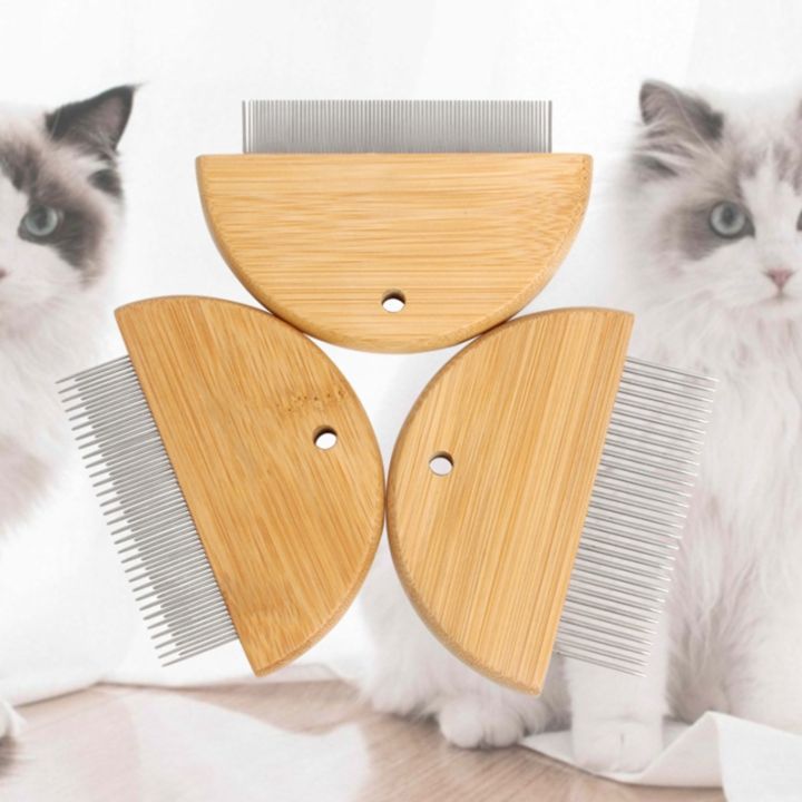 แปรงทำความสะอาดตัวเองสำหรับสุนัขและแมว-pet-grooming-tool-gentle-remove-undercoat-shedding-mats-and-tangled-hair