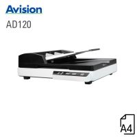 สแกนเนอร์ ขนาด A4  ADF+ FLATBED Avision รุ่น  AD120  ( แถมฟรี ร่ม N2N Solution Provider )
