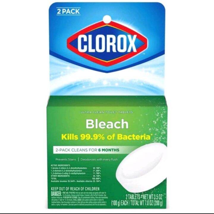 พร้อมส่ง-clorox-ก้อนทำความสะอาดชักโครก-ใช้แล้วไม่ต้องขัด-made-in-usa