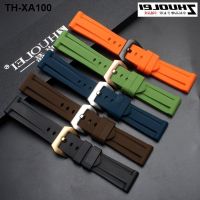 silicone strap suitable for panerai rubber watch 22 24mm waterproof soft men