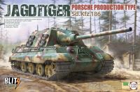 พลาสติก โมเดล ประกอบ  takom สเกล1/35 Jagdtiger Sd.Kfz. 186 Porsche Production type