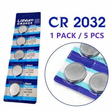 5Pcs PKCELL CR2032 CR 2032 Battery 3V Lithium Battery For Watch computer  Remote Control Calculator button cell coin battery