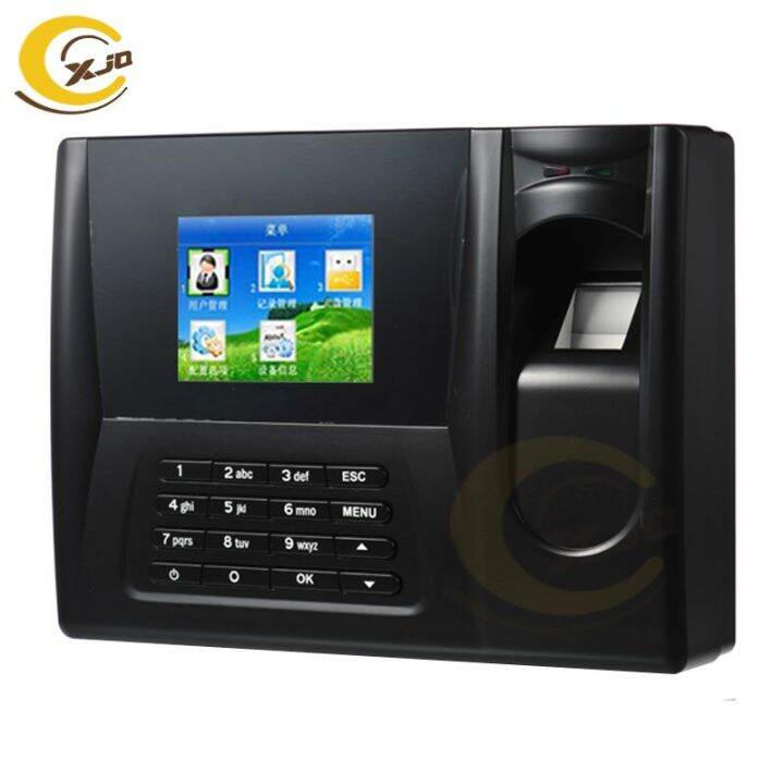 XJQ Standalone Biometric Fingerprint Time Clock Recorder Attendance Employee Digital Machine