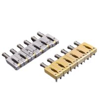 WK-1 Set ( 6/7/8 Pieces ) 10.5MM/10.8MM Electric Guitar Bridge  Brass Saddle/ Stainless Steel Roller Saddle