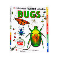 DK childrens Encyclopedia insect bugs ultimate factor collection in English original genuine edition innovative thinking improves fun insect Popular Science Encyclopedia over 500 stickers