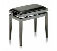 เก้าอี้เปียโน Discacciati piano bench 105F -walnut polished - marrone seat