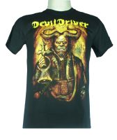 เสื้อวง DEVILDRIVER ร็อคในตำนาน อมตะ เดวิลไดรเวอร์ ไซส์ยุโรป PTD1399