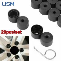 20pcs/Set Car Tire Screw Cap Car Wheel Nuts Covers Auto Caps Hub Screw Protector Bolt Plastic Tire Wheel Screw Bolts Dust Proof