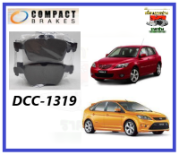 ?ผ้าเบรคหลังสำหรับรถ MAZDA 3 ปี 2005 – on / FORD FOCUS ปี 2005 – ON  Compact Brakes( DCC-1319 )