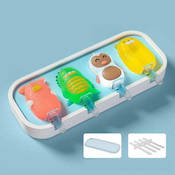 cartoon-silicone-ice-cream-mold-diy-popsicle-mold-ice-cube-tray-ice-pop-block-freezer-fruit-juice-dessert-maker-tool-for-kids-ice-maker-ice-cream-moul