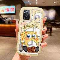 ภาพการ์ตูนน่ารัก Hello Kitty SpongeBob เวฟขอบเคสใส่โทรศัพท์ HP นุ่มฝาหลัง TPU คู่สำหรับ OPPO A1K A3S A15 A15S A16 A16K A16E A31 A36 A52 A53 A33 A77S A32 A78 A54 A57 A58 A7 A5S A92 A74 A76 A93 A12 f9 A95