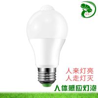 Cross-Border E-Commerce Hot-Selling Product LED Human Body Infrared Induction Bulb Inligent Balcony Aisle Human Body Induction Bulb