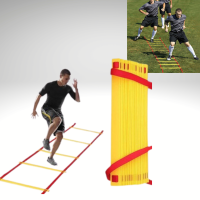 ?พร้อมส่ง???สปีดแลดเดอร์ บันไดออกกำลังกาย 5เมตร/6เมตร ฝึกความคล่องตัว Rung Football Agility Ladder for Soccer Speed Fitness Feet Training