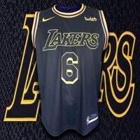 Basketball NBA LA.Lakers Team Jersey Black Mamba 2020-21 T-Shirt BK0106 Size S-3XL