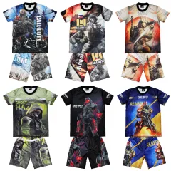 Kids Jersey Terno Roblox Tshirt Shorts For kids boy Printed 😍😍. #tik