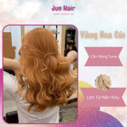 Combo Thuốc Nhuộm Tóc MÀU VÀNG HOA CÚC Nhuộm Tại Nhà CẦN NÂNG TONE Tặng