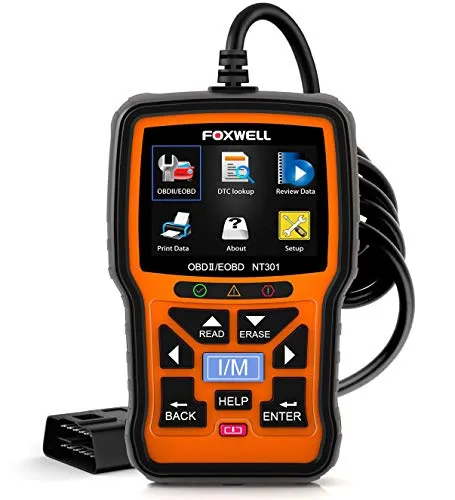 FOXWELL NT301 OBD2 Scanner Professional Mechanic OBDII Diagnostic Code  Reader Tool for Check Engine Light | Lazada PH