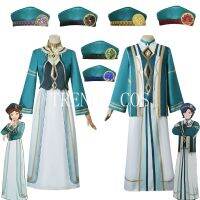 【LZ】☌  Sumeru Akademiya Cosplay Fato com Chapéu Impacto Genshin Seis Darshans Trajes de Festa para Comic Con Roupas Uniformes