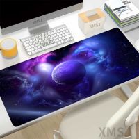 Cool Blue Planet Mouse Pad แล็ปท็อปอุปกรณ์เกมแป้นพิมพ์โต๊ะทำงานกันน้ำกันลื่นพรมคอมพิวเตอร์แผ่นรองเมาส์สำหรับเล่นเกม