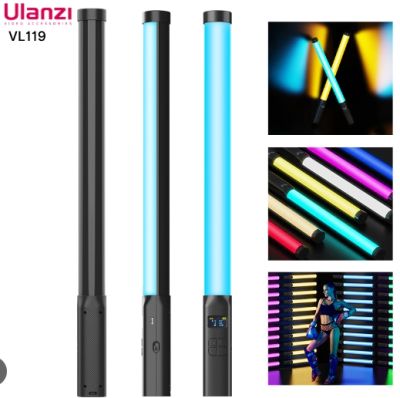 ไฟแท่ง Ulanzi VL119 RGB Handheld Light Wand ไฟสตูดิโอ ไฟ RGB 360 สี ไฟแท่งสี (รับประกัน 1 ปี - กทม. ส่งด่วนทักแชท)