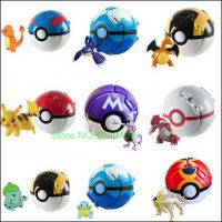 1ชิ้น Pokeball ตัวเลขขนาดเล็กภายในแอคชั่นฟิกเกอร์ของเล่นลูกบอลของเล่น โปเกมอน Eevee Vulpix Fennekin Cubone โมเดลของขวัญสำหรับเด็ก