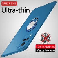 【ABW】ZROTEVE แหวนที่วางแบบโลหะเคสคลุมโปร X60,PC แบบแข็งผิวด้าน Vivo X80 X70 X50 X51บวก X80 Vivo Vivo X70เคสมือถือ