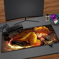 ✼ Demon Slayer Kimetsu no Yaiba Large Mouse Pad XXL Computer Gaming Mousepad Tapis De Souris Anime PC Gamer Desk Mat Pad Carpet