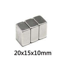 10 30pcs 20x15x10 mm Super Cuboid Block N35 Magnet 20x15x10mm Neodymium Magnetic 20mmx15mmx10mm NdFeB Strong Magnets 20x15x10 mm