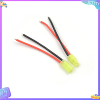 ? JCTTTY ? 1คู่ MINI Tamiya Connector ชายและหญิง2PIN สายแบตเตอรี่16AWG