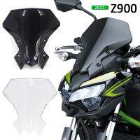 ﹍⊙♀ NEW Motorcycle Accessories Windscreen Windshield Baffle Air Wind Deflectors For KAWASAKI Z650 Z 650 2021 2022