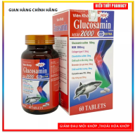 Viên uống bổ xương khớp Glucosamin MSM 2000 giảm đau nhức mỏi xương khớp, giảm thoái hóa khớp - Chai 60 viên thumbnail