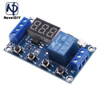 【CW】 5V 12V 24V Digital Delay 1 Way Relay Cycle Timer Circuit Board Timing Module