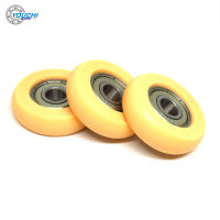 4pcs OD 36mm Rowing Machine Wheel BSR60836-10 POM Rower Seat Roller 8x36x10mm Plastic Coated Bearing