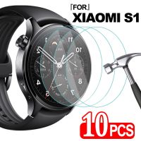 Tempered Glass for Xiaomi S1/S1 Pro/S1 Active Cover HD Screen Protector Anti-scratch Film for Mi Watch S1 Pro Active Accessories LED Strip Lighting